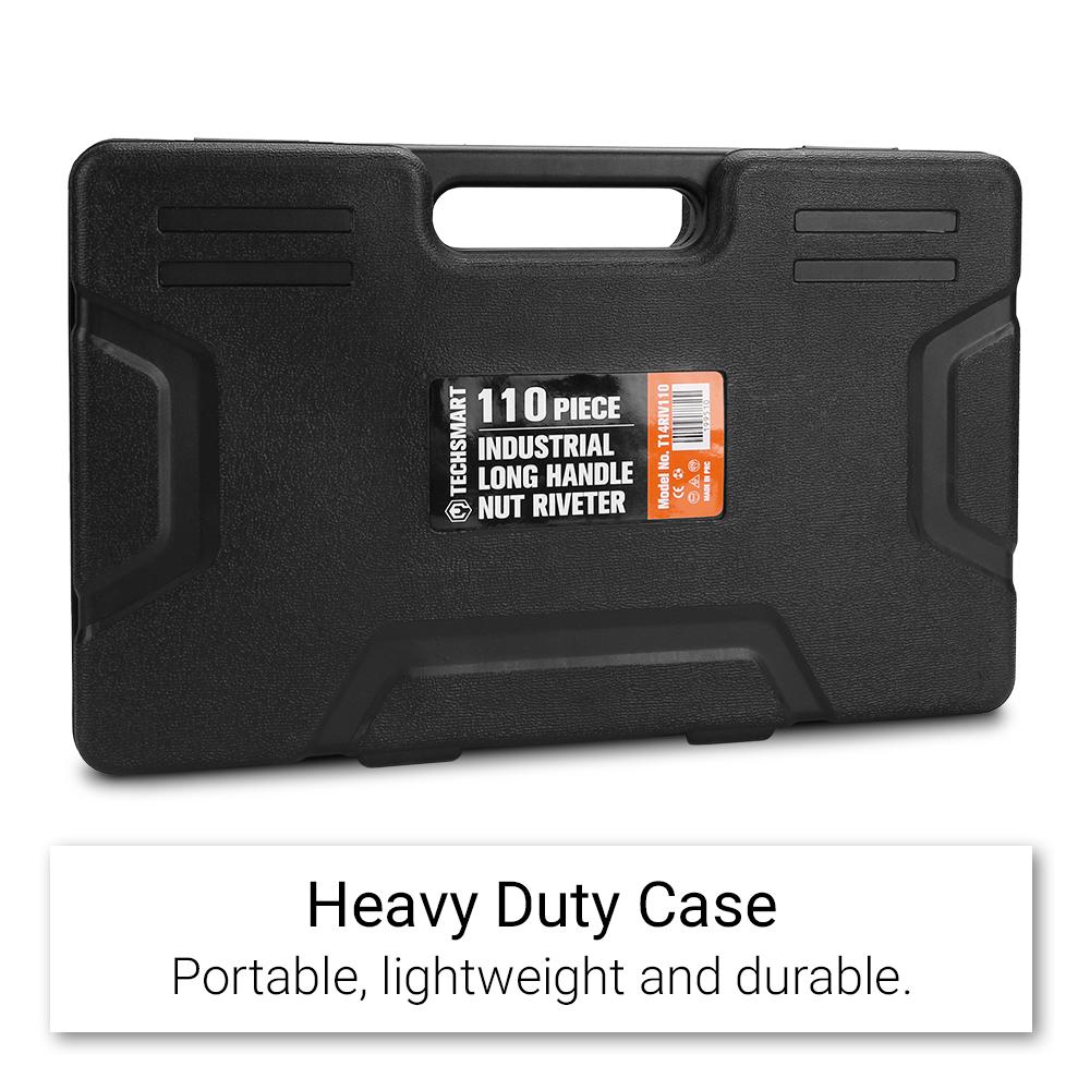 Techsmart T14RIV110 110pce 355mm (14") Industrial Long Handle Nut