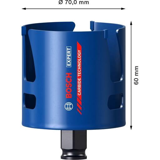 Bosch 2.608.900.471 EXPERT 70mm x 60mm Construction Material Hole Saw – image 4