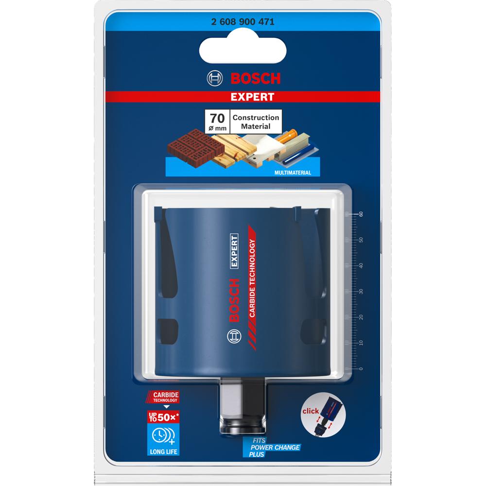 Bosch 2.608.900.471 EXPERT 70mm x 60mm Construction Material Hole Saw – image 9