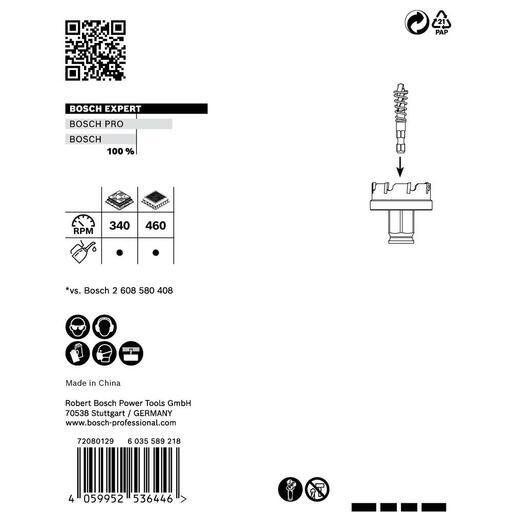 Bosch 2.608.900.498 EXPERT 35mm x 5mm Sheet Metal Hole Saw – image 9