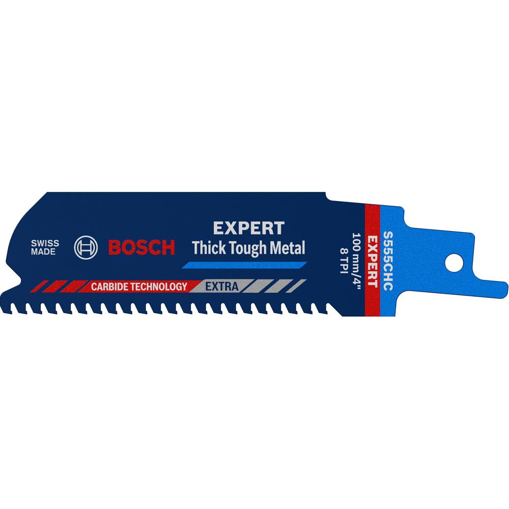 Bosch 2.608.900.364 EXPERT Thick Tough Metal S 555 CHC 100mm Reciprocating Saw Blade – image 13