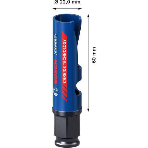 Bosch 2.608.900.453 EXPERT 22mm x 60mm Construction Material Hole Saw – image 5