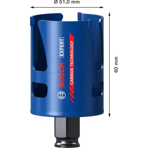 Bosch 2.608.900.463 EXPERT 51mm x 60mm Construction Material Hole Saw – image 4