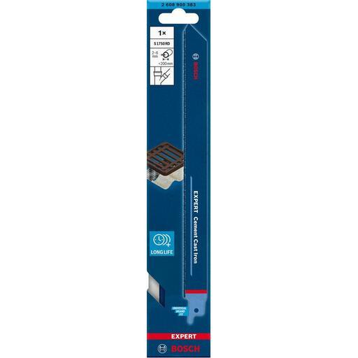 Bosch 2.608.900.383 EXPERT Cement Cast Iron S 1750 RD 250mm Reciprocating Saw Blade – image 10