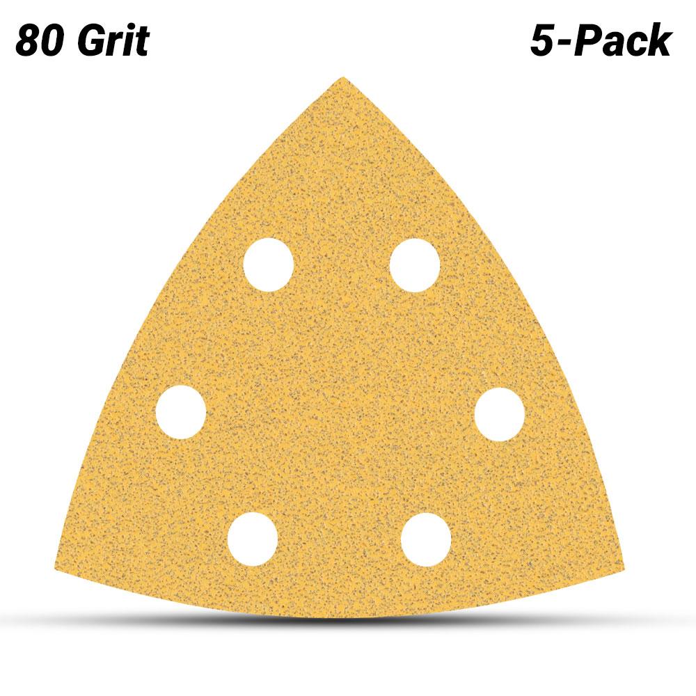 Bosch 2.608.900.825 EXPERT C470 93mm 80 Grit Sandpaper for Delta Sander - 5 Pack  – image 2