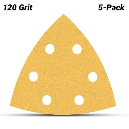 Bosch 2.608.900.827 EXPERT C470 93mm 120 Grit Sandpaper for Delta Sander - 5 Pack – image 2