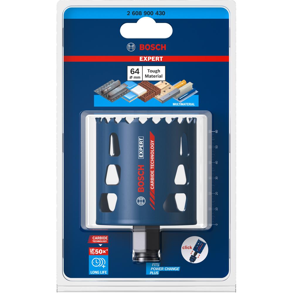 Bosch 2.608.900.430 EXPERT 64mm x 60mm Tough Material Hole Saw – image 13