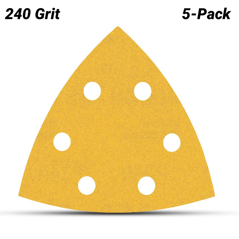 Bosch 2.608.900.829 EXPERT C470 93mm 240 Grit Sandpaper for Delta Sander - 5 Pack – image 2