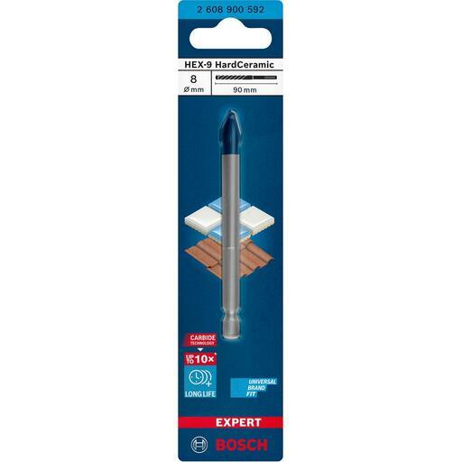 Bosch 2.608.900.592 EXPERT 8mm x 90 mm HEX-9 Hard Ceramic Drill Bit – image 9