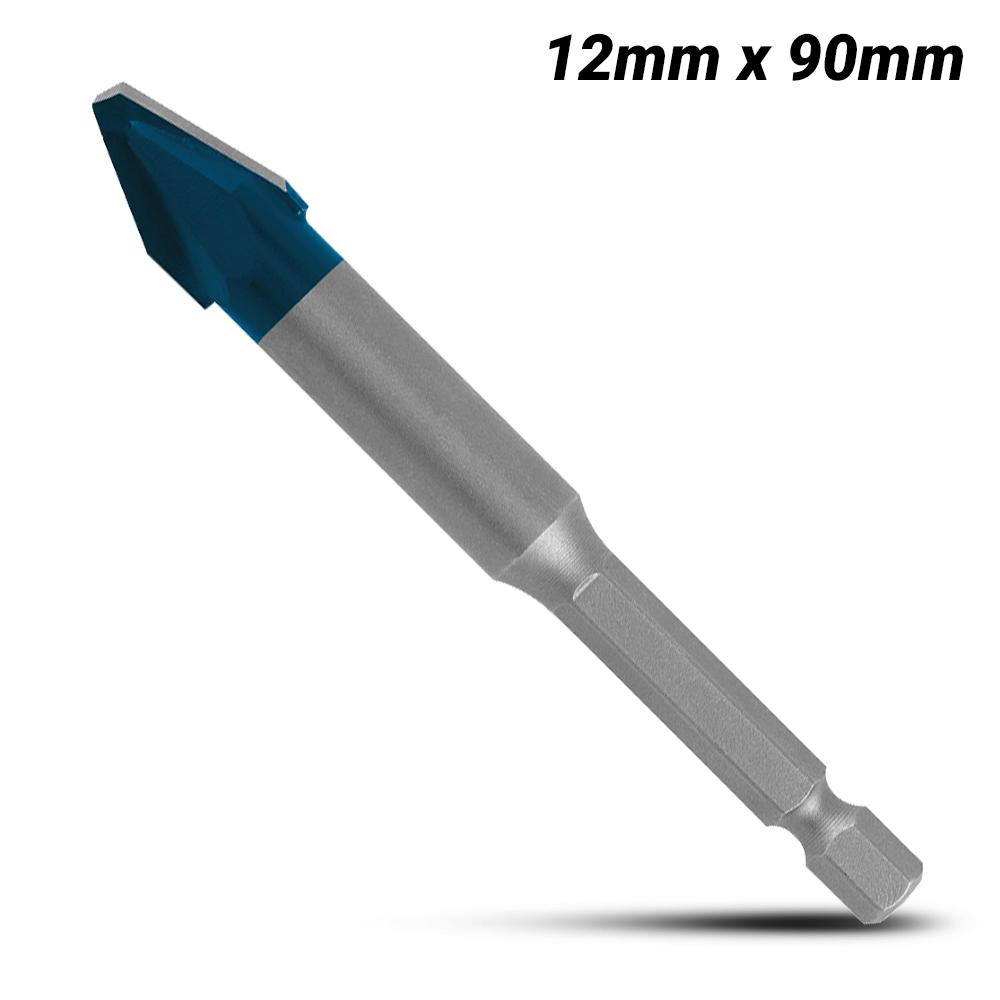 Bosch 2.608.900.594 EXPERT 12mm x 90 mm HEX-9 Hard Ceramic Drill Bit – image 2