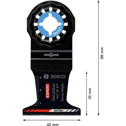Bosch 2.608.900.018 EXPERT MetalMax AIZ 45 AIT 45mm Multi-Tool Blade – image 5