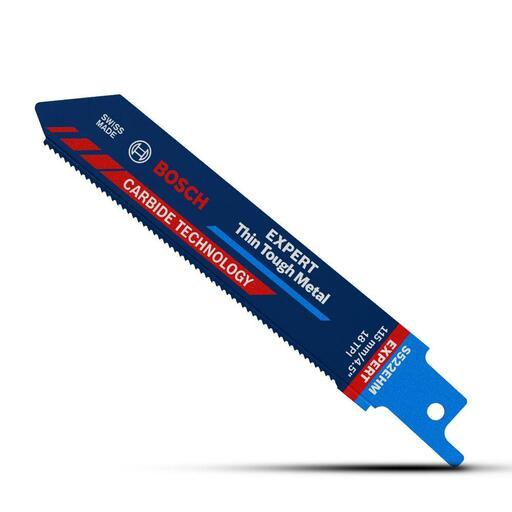 Bosch 2.608.900.359 EXPERT Thin Tough Metal S 522 EHM 115mm Reciprocating Saw Blade – image 4