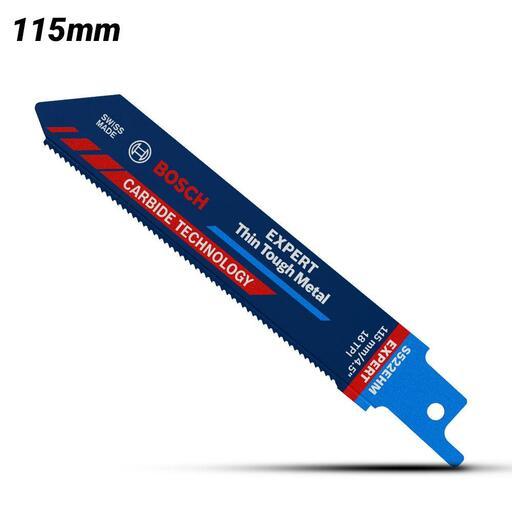 Bosch 2.608.900.359 EXPERT Thin Tough Metal S 522 EHM 115mm Reciprocating Saw Blade – image 2