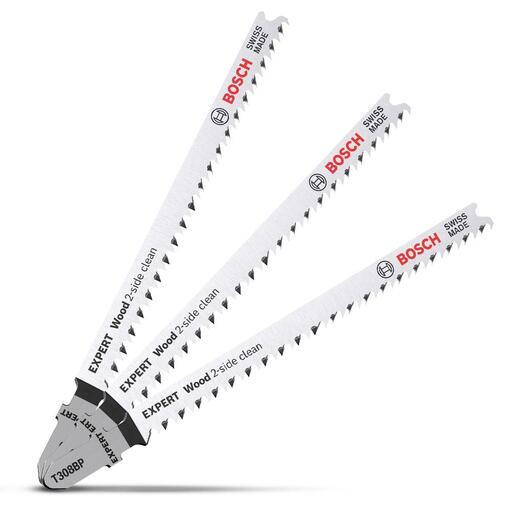 Bosch 2.608.900.557 EXPERT 3-Pack 117mm 12TPI T308BP 2-Side Clean Wood Jigsaw Blades – image 10