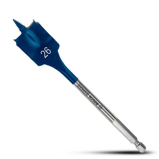 Bosch  2.608.900.323 EXPERT 26mm x 152mm Self Cut Speed Spade Drill Bit – image 4