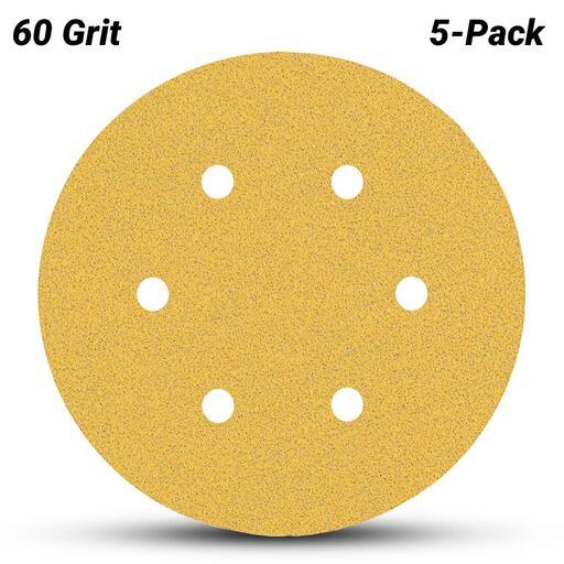 Bosch 2.608.900.814 EXPERT 5-Pack 150mm (6”) 60 Grit C470 Sandpaper Sanding Disc – image 2