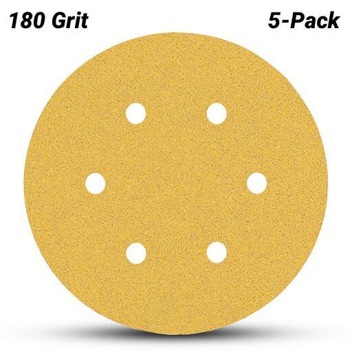 Bosch 2.608.900.818 EXPERT 5-Pack 150mm (6”) 180 Grit C470 Sandpaper Sanding Disc – image 2