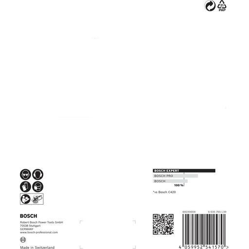 Bosch 2.608.900.819 EXPERT 5-Pack 150mm (6”) 240 Grit C470 Sandpaper Sanding Disc – image 8
