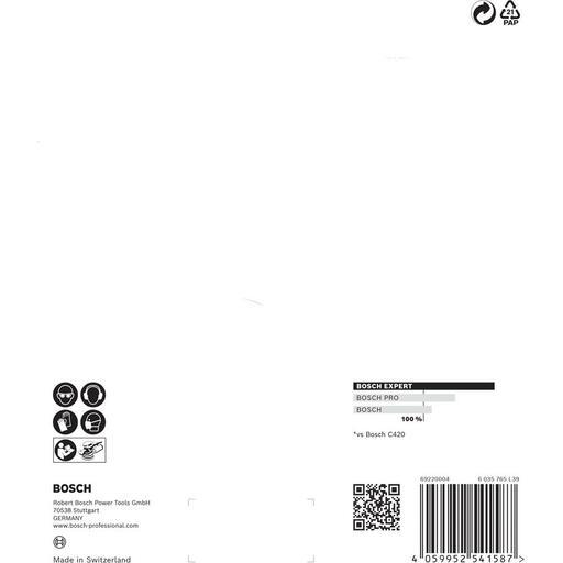 Bosch 2.608.900.820 EXPERT 5-Pack 150mm (6”) 320 Grit C470 Sandpaper Sanding Disc – image 8