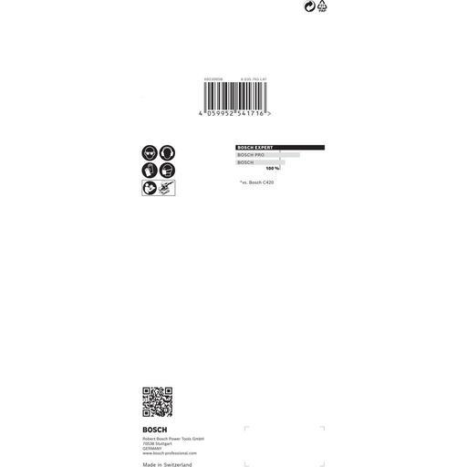 Bosch 2.608.900.833 EXPERT 10-Pack 93mm x 230mm 40 Grit C470 Sanding Paper – image 8