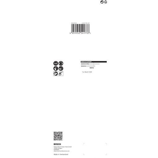 Bosch 2.608.900.839 EXPERT 10-Pack 93mm x 230mm 400 Grit C470 Sanding Paper  – image 8