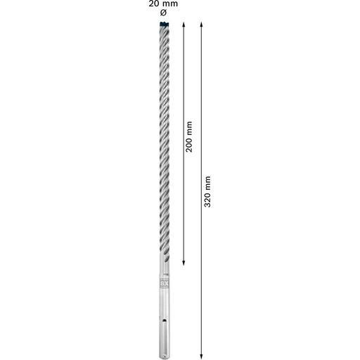 Bosch 2.608.900.222 EXPERT 18mm x 400mm x 540mm SDS MAX-8X Hammer Drill Bit – image 11