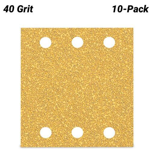 Bosch 2.608.900.890 EXPERT 10-Pack 115mm x 107mm 40 Grit C470 Sanding Paper – image 2