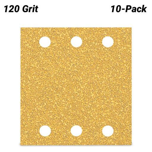 Bosch 2.608.900.893 EXPERT 10-Pack 115mm x 107mm 120 Grit C470 Sanding Paper  – image 2