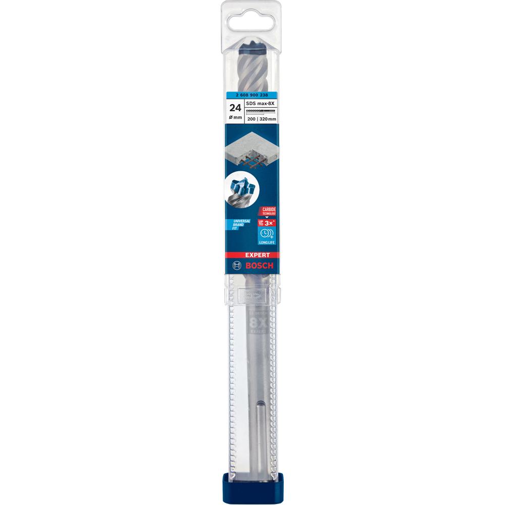 Bosch 2.608.900.238 EXPERT 24mm x 200mm x 320mm SDS MAX-8X Hammer Drill Bit – image 13