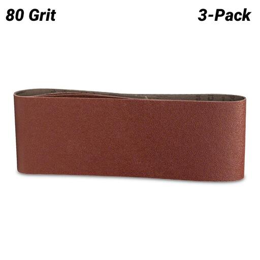 Bosch 2.608.606.131 EXPERT 3-Pack 80 Grit 100mm x 610mm X440 Sanding Belt – image 2