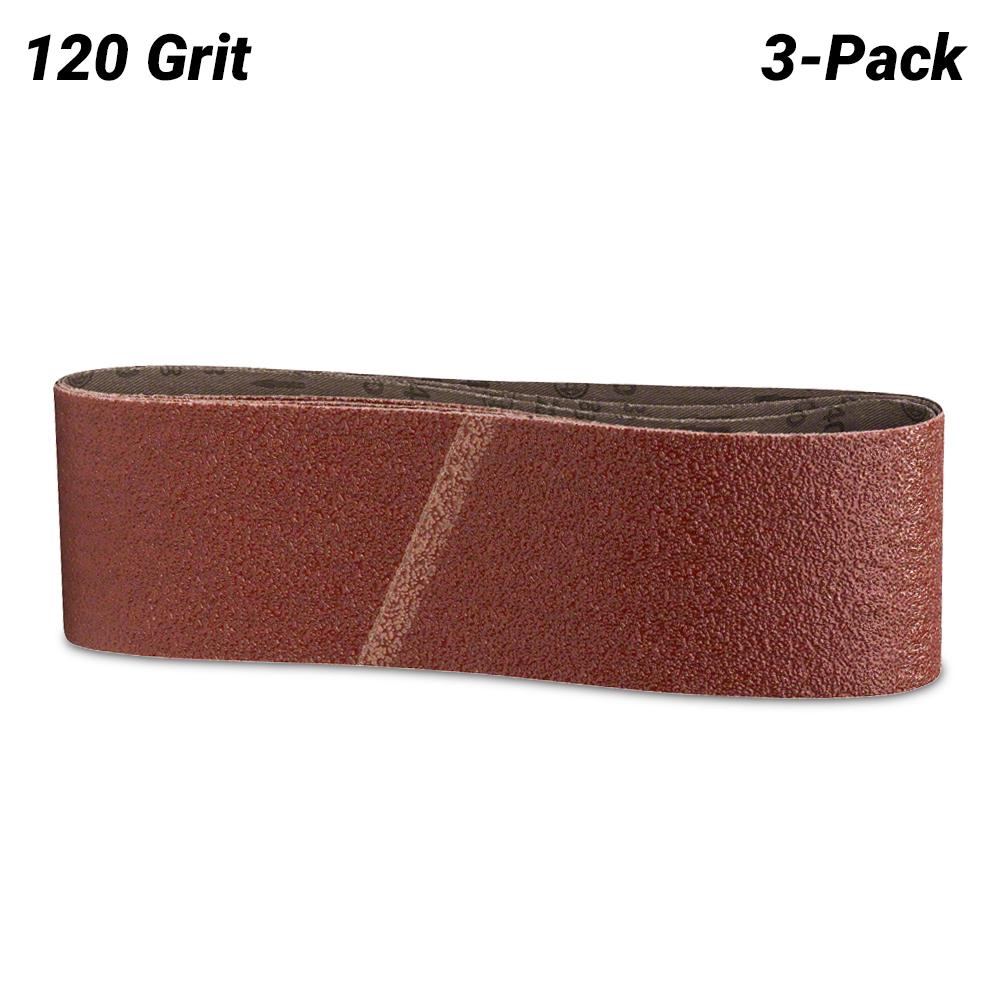 Bosch 2.608.607.262 EXPERT 3-Pack 120 Grit 100mm x 610mm X440 Sanding Belt