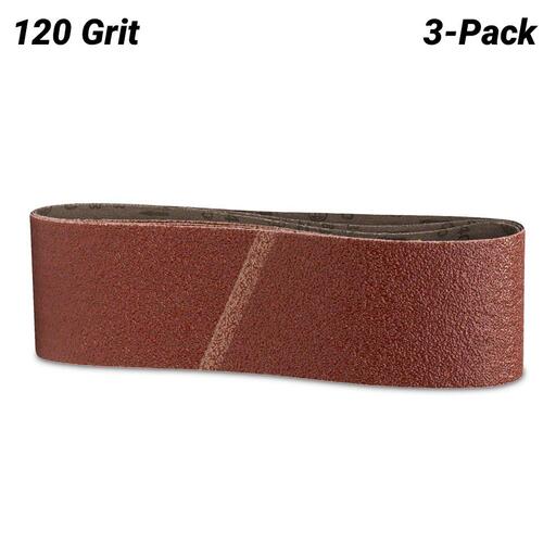 Bosch 2.608.607.262 EXPERT 3-Pack 120 Grit 100mm x 610mm X440 Sanding Belt – image 2