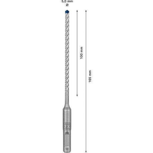 Bosch 2.608.900.158 EXPERT 10-Pack 5mm x 100mm x 165mm SDS Plus-7X Hammer Drill Bits – image 11