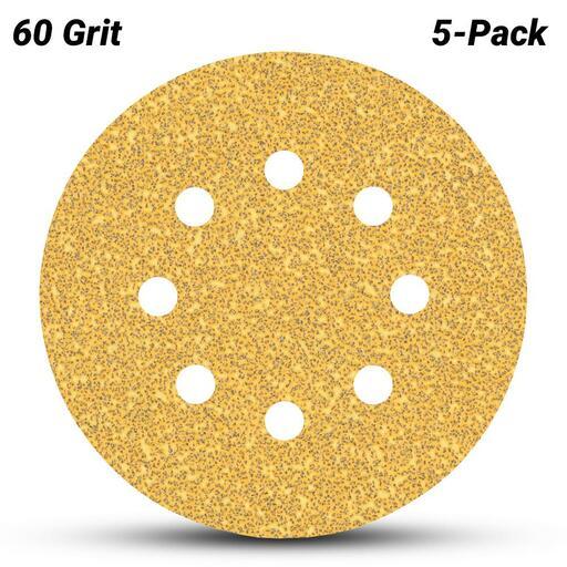 Bosch 2.608.900.804 EXPERT 5-Pack 125mm (5”) 60 Grit C470 Sandpaper Sanding Disc – image 2