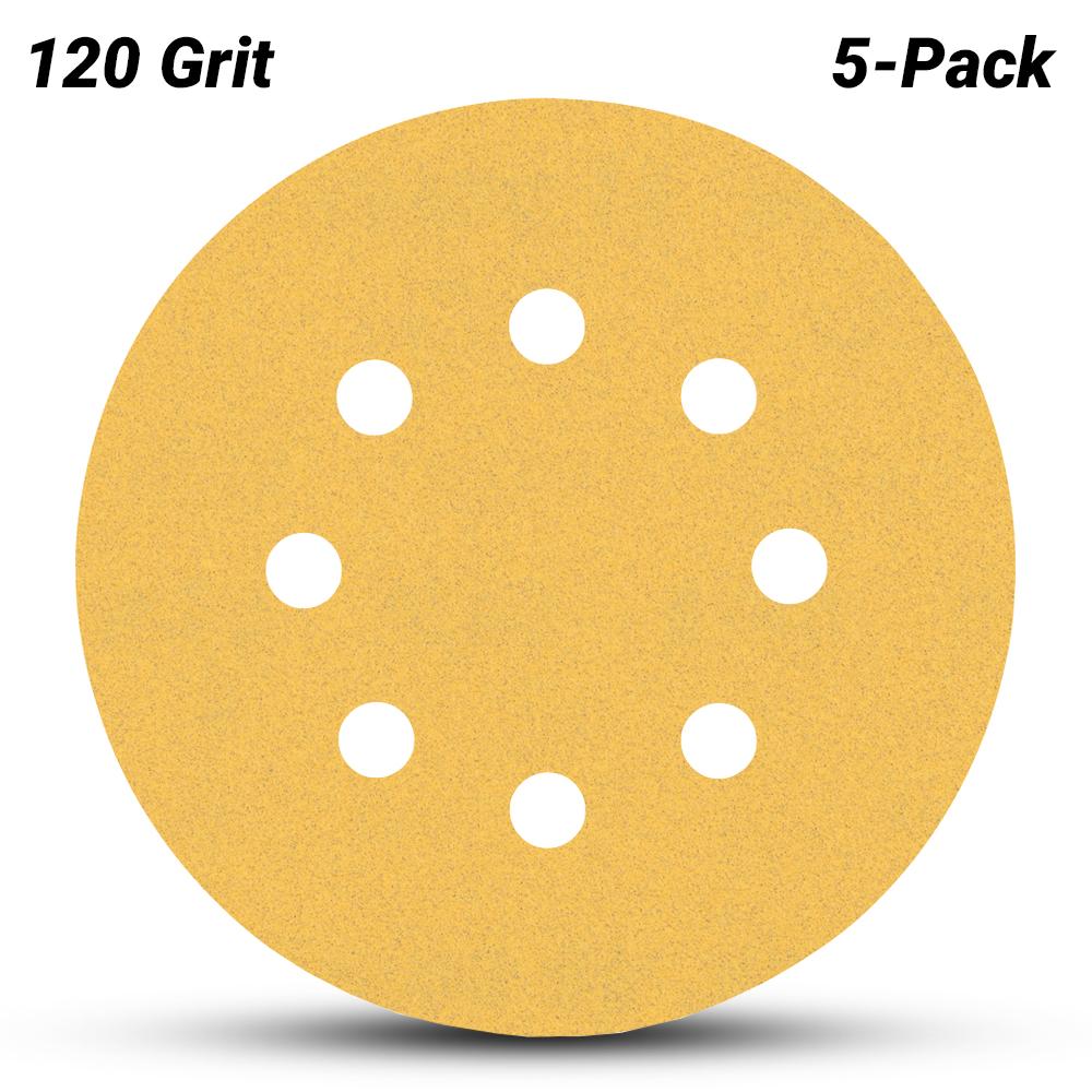 Bosch 2.608.900.807 EXPERT 5-Pack 125mm (5”) 120 Grit C470 Sandpaper Sanding Disc – image 2