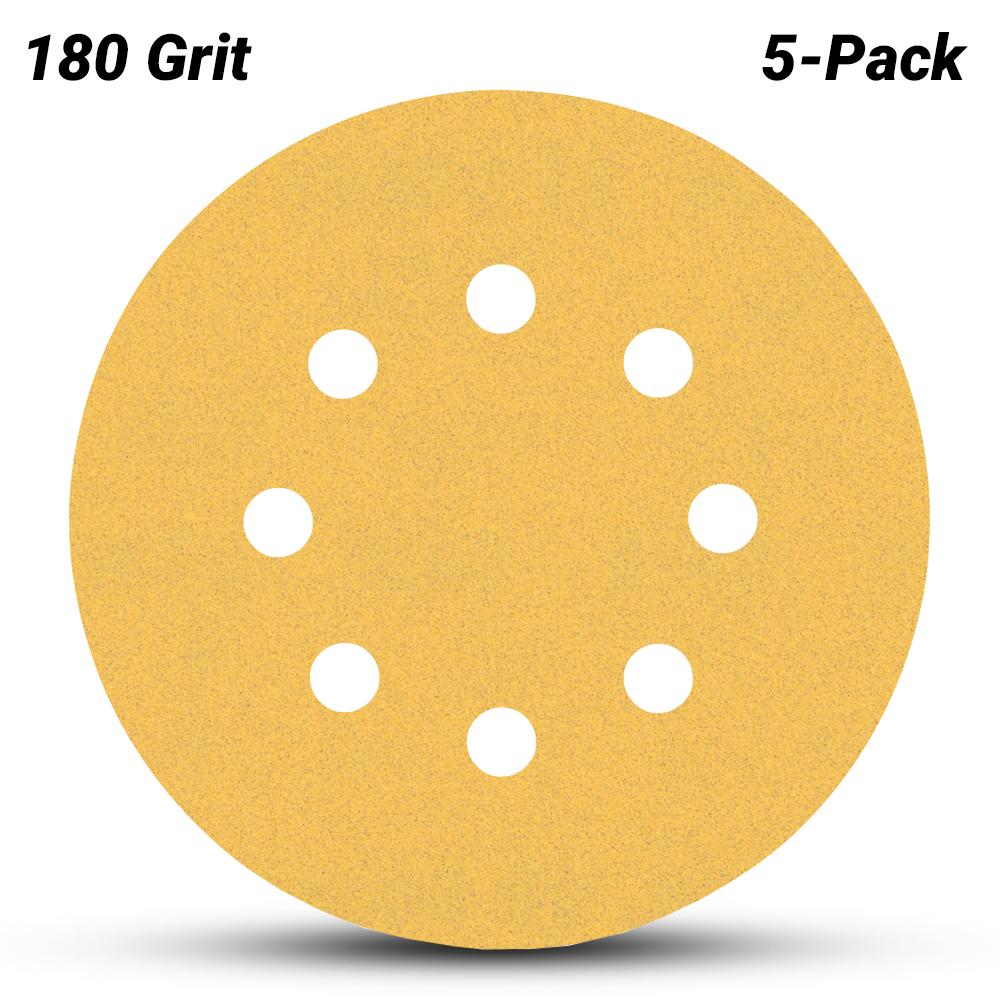 Bosch 2.608.900.808 EXPERT 5Pack 125mm (5”) 180 Grit C470 Sandpaper