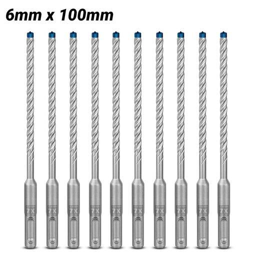 Bosch 2.608.900.160 EXPERT 10Pack 6mm x 100mm x 165mm SDS Plus7X