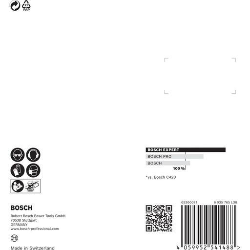 Bosch 2.608.900.810 EXPERT 5-Pack 125mm (5”) 320 Grit C470 Sandpaper Sanding Disc – image 7