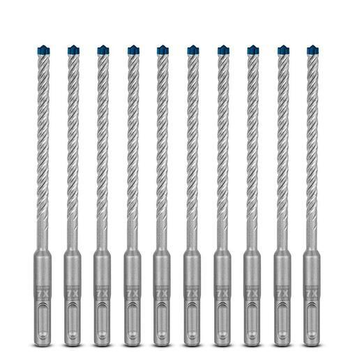 Bosch 2.608.900.163 EXPERT 10-Pack 6.5mm x 100mm x 165mm SDS Plus-7X Hammer Drill Bits – image 5