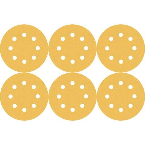Bosch 2.608.900.812 EXPERT 6-Pack 125mm (5”) 60-240 Grit C470 Sandpaper Sanding Disc – image 6