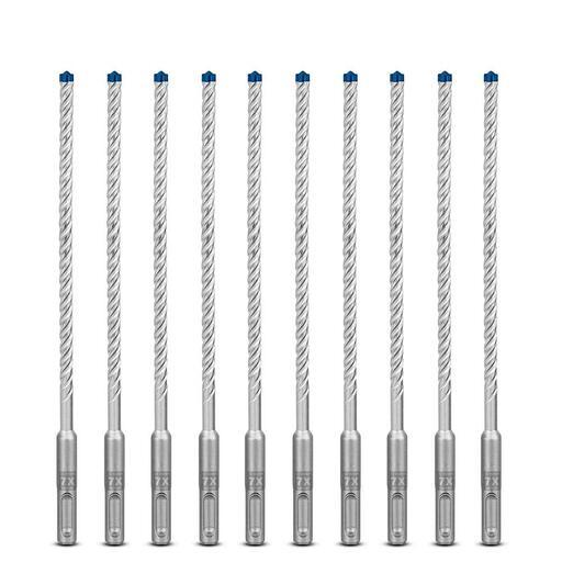 Bosch 2.608.900.164 EXPERT 10-Pack 6.5mm x 150mm x 215mm SDS Plus-7X Hammer Drill Bits – image 10
