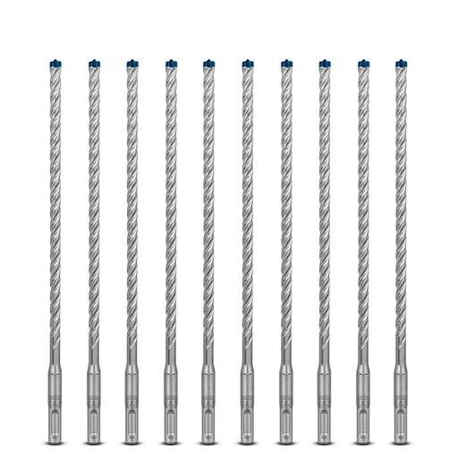 Bosch 2.608.900.169 EXPERT 10-Pack 8mm x 200mm x 265mm SDS Plus-7X Hammer Drill Bits – image 6