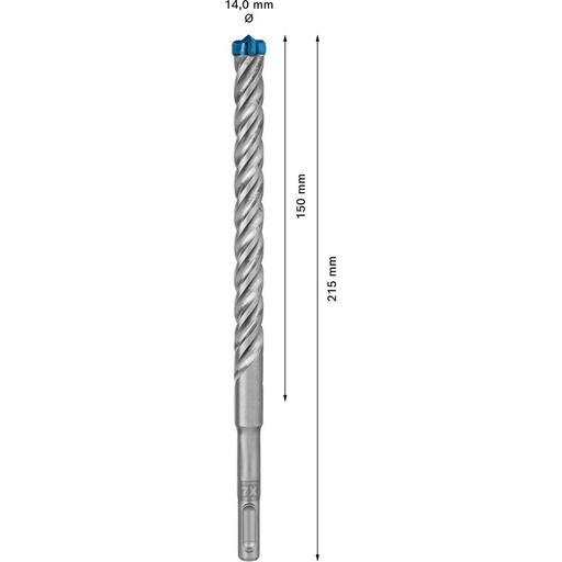 Bosch 2.608.900.120 EXPERT 14mm x 150mm x 215mm SDS PLUS-7X Hammer Drill Bit – image 2