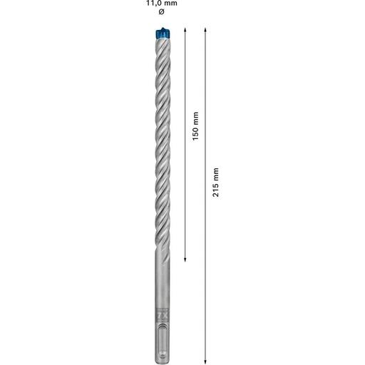 Bosch 2.608.900.106 EXPERT 11mm x 150mm x 215mm SDS PLUS-7X Hammer Drill Bit – image 2