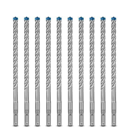 Bosch 2.608.900.171 EXPERT 10-Pack 10mm x 150mm x 215mm SDS Plus-7X Hammer Drill Bits – image 8