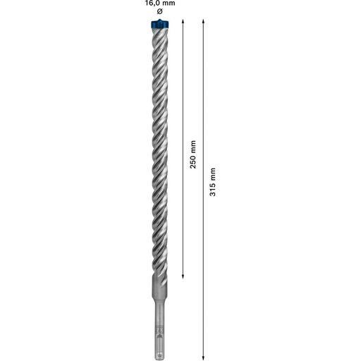 Bosch 2.608.900.132 EXPERT 16mm x 250mm x 315mm SDS PLUS-7X Hammer Drill Bit – image 2
