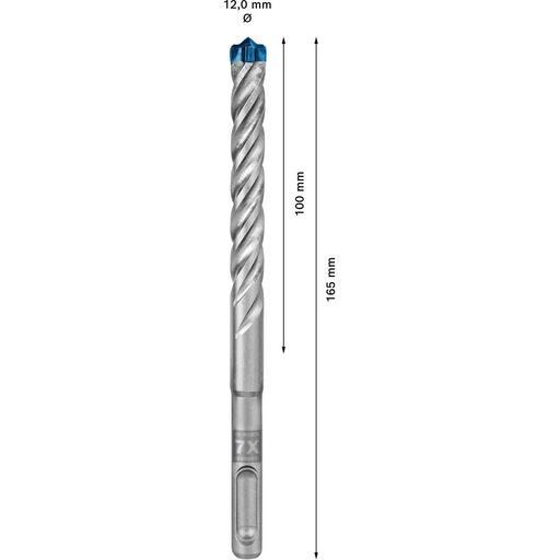 Bosch 2.608.900.173 EXPERT 10-Pack 12mm x 100mm x 165mm SDS Plus-7X Hammer Drill Bits – image 6