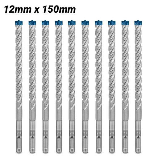 Bosch 2.608.900.174 EXPERT 10-Pack 12mm x 150mm x 215mm SDS Plus-7X Hammer Drill Bits – image 4