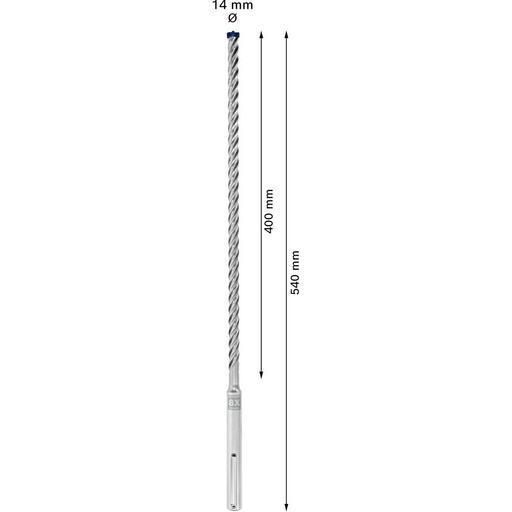 Bosch 2.608.900.208 EXPERT 14mm x 400mm x 540mm SDS MAX-8X Hammer Drill Bit – image 2