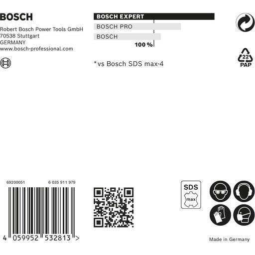 Bosch 2.608.900.207 EXPERT 14mm x 200mm x 340mm SDS MAX-8X Hammer Drill Bit – image 9